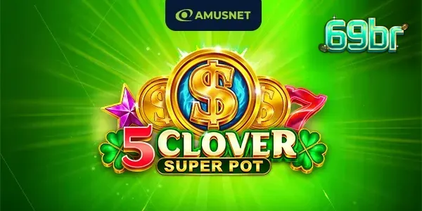 Interface vibrante do jogo de slot Clover Super Pot