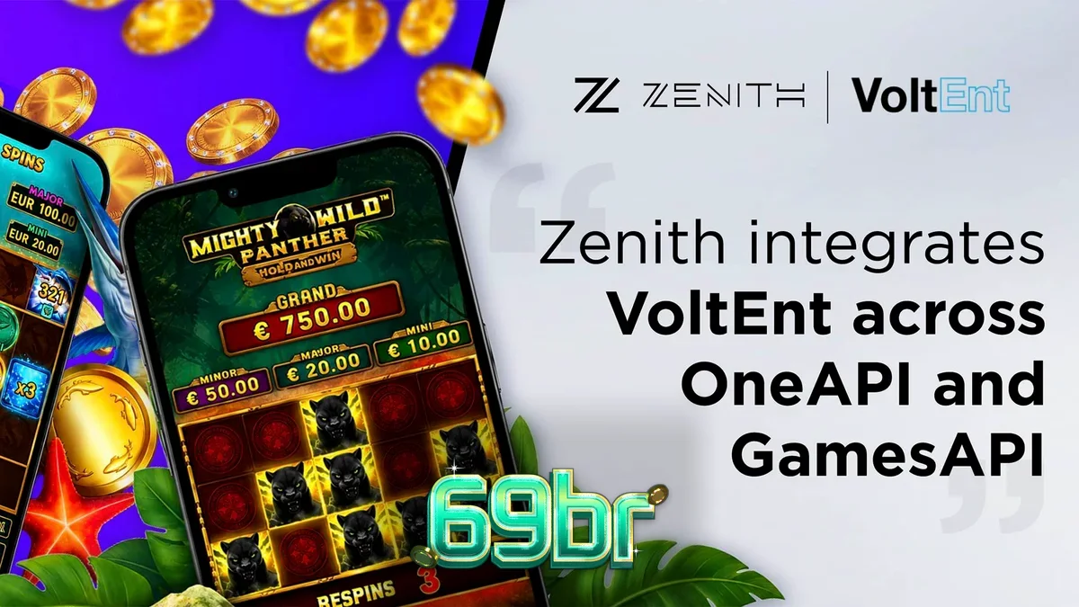 Interface de jogo de slot digital com elementos visuais modernos e vibrantes.